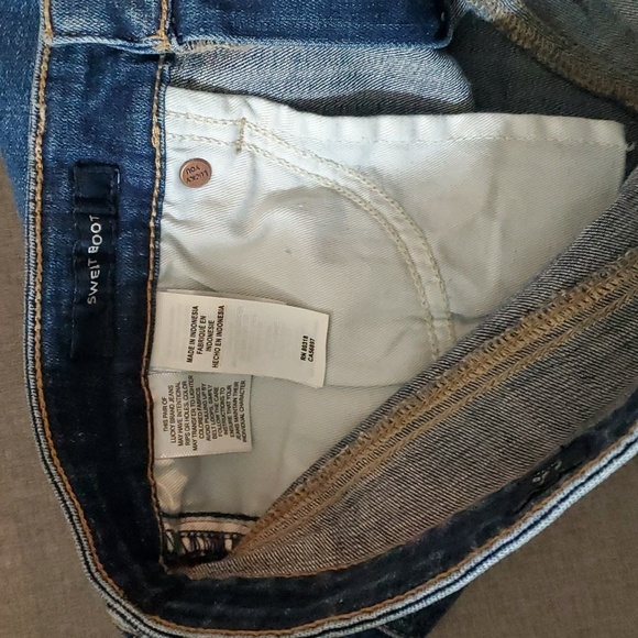 Lucky Brand‎ jeans women's size 6 jean sweet boot boot-cut see notes boho - Picture 10 of 16